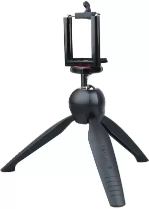 YT-228 Mobile Stand Tripod Phone Clip Holder SLR DSLR Camera Mount Stand Cable Selfie Stick  